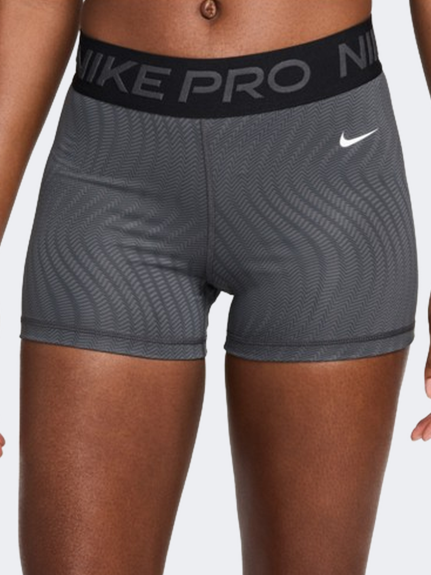 nike pro 3 inch shorts grey