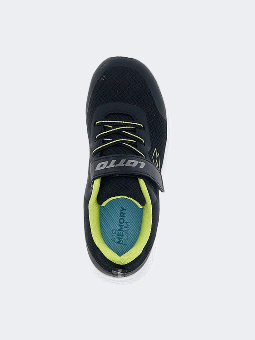 Lotto Rider Amf Ps-Boys Lifestyle Shoes Black/Green
