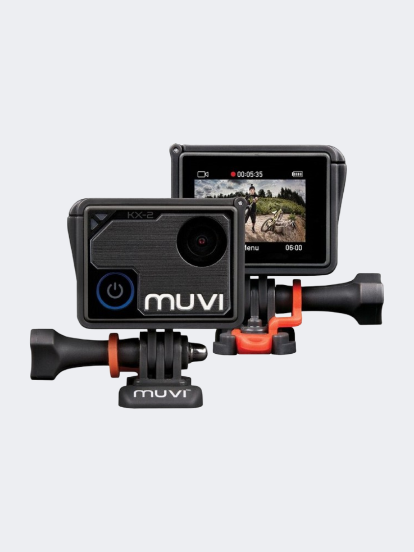 Veho Kx-2 Pro Touchscreen Handsfree Action Unisex Outdoor Camera Black