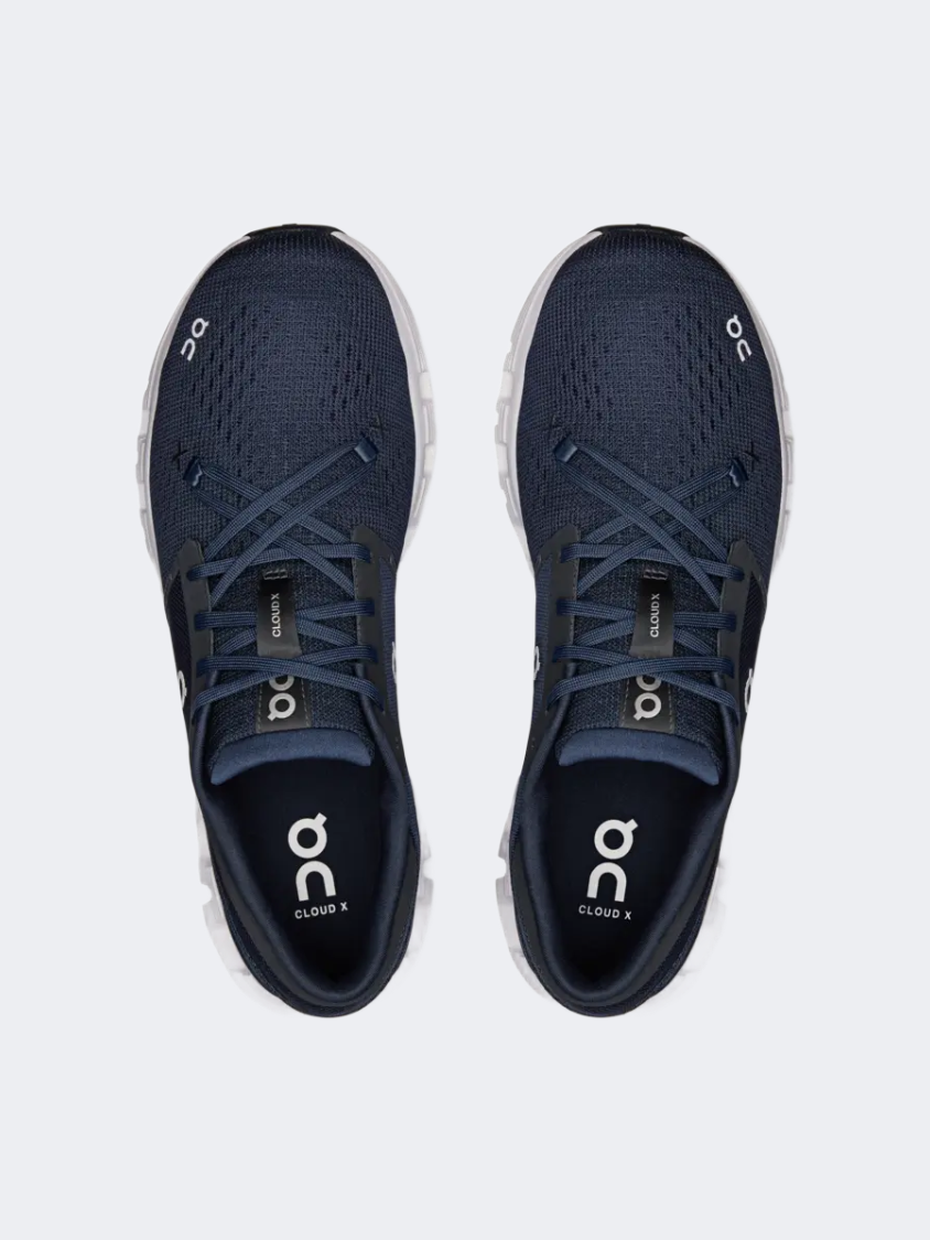 On Cloud X 4 Men Training Shoes Ink/Ivory