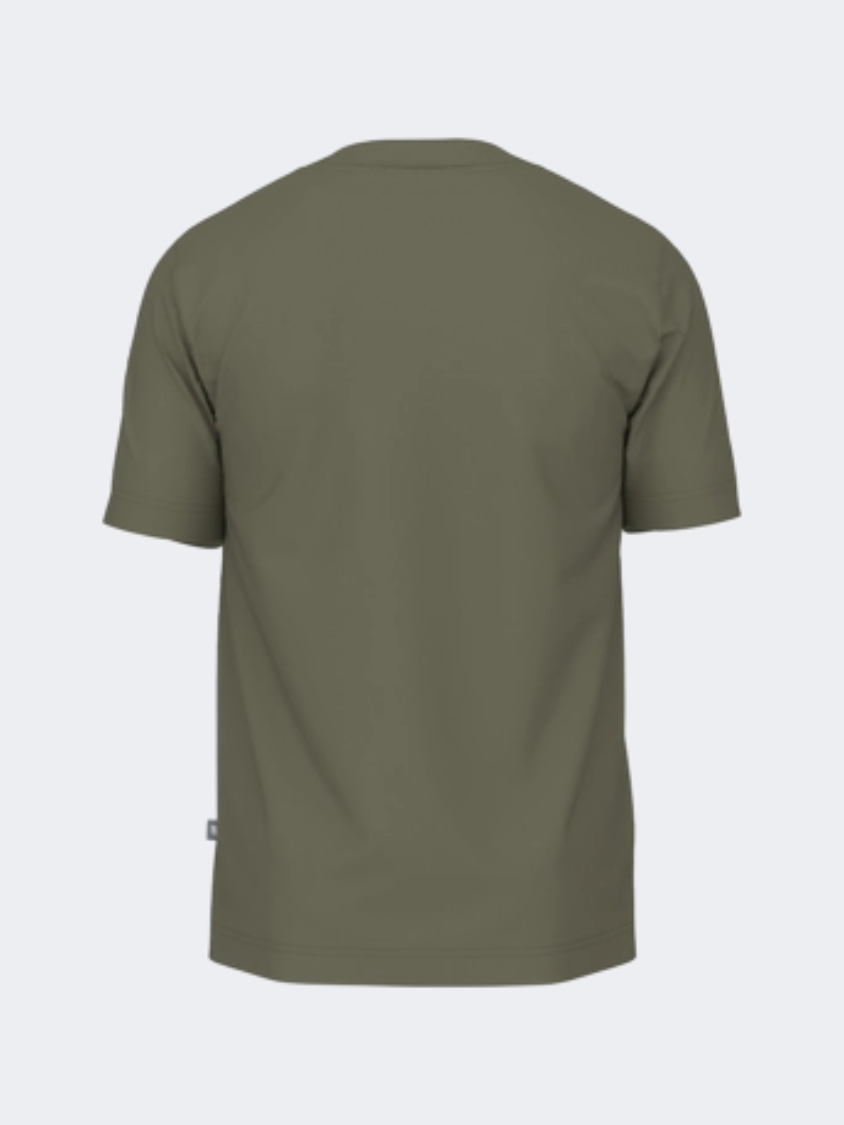 New Balance Athletics Pile Men Lifestyle T-Shirt Dark Olivine