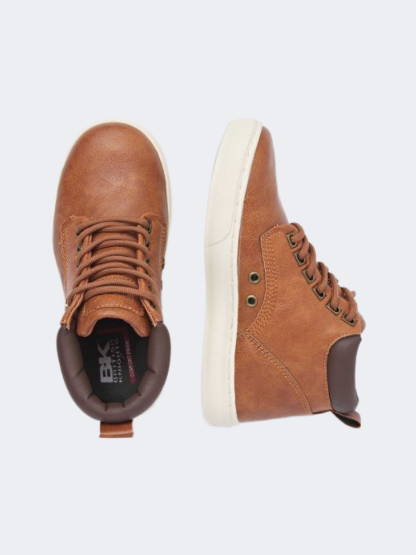 British Knights Wood Ps-Boys Lifestyle Boots Brown/Dark Brown
