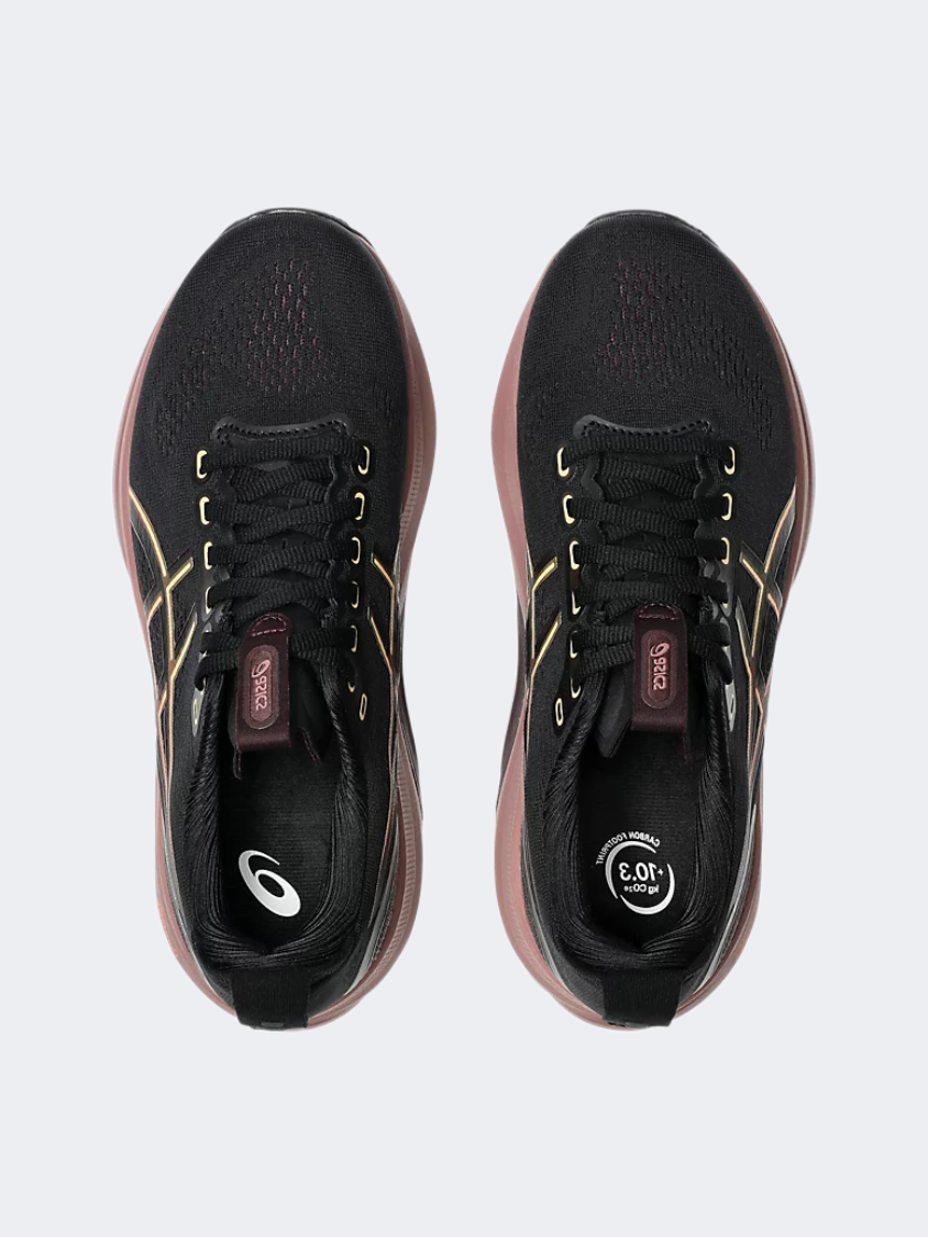 Asics Gel-Kayano 32 Women Running Shoes Black/Dark Currant
