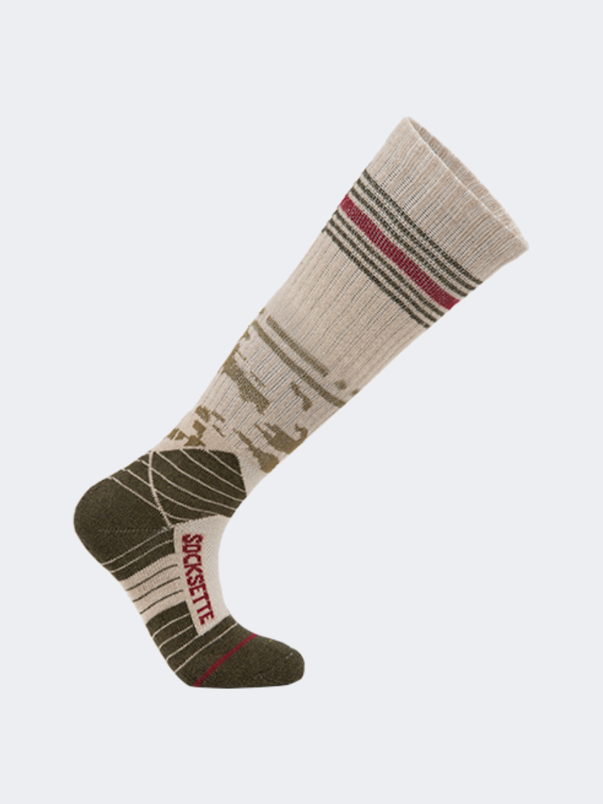 Socksette Army Unisex Lifestyle Sock Khaki