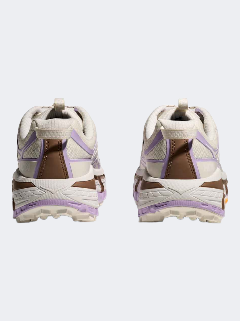 Hoka Mafate Three2 Wordmark Women Lifestyle Shoes Iris Flower
