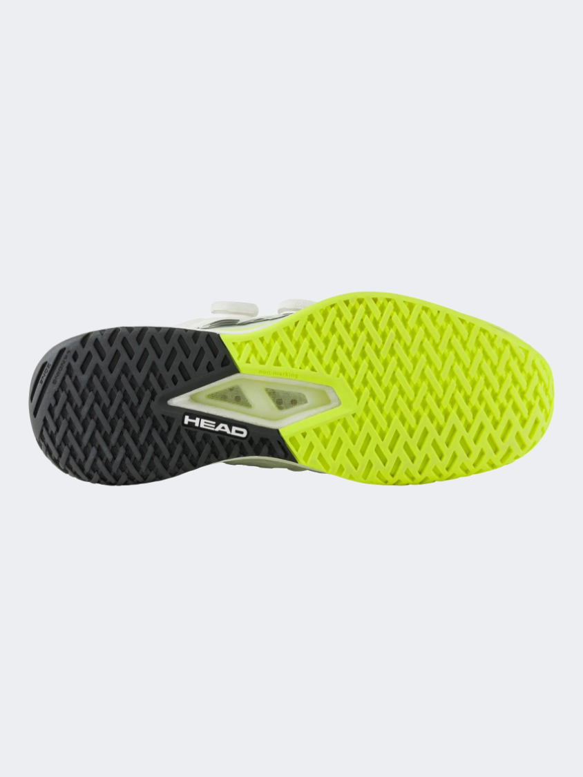 Head Endure Pro Boa Men Tennis Shoes White/Yellow