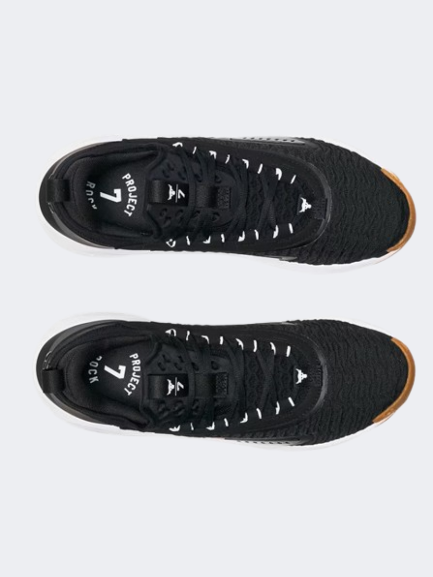 Under Armour Project Rock 7 Men Training Shoes Black/White