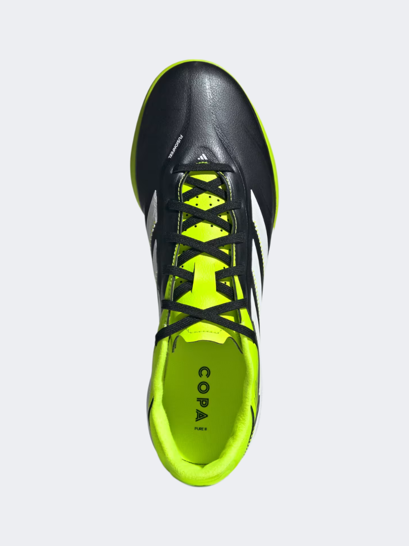 Adidas Copa Pure 3 League Turf Unisex Football Shoes White/Black/Lemon