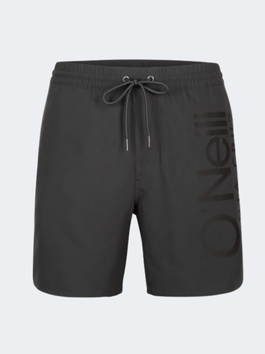 ONeill Original Cali 16 Inch Men Beach Swim Short Asphalt Grey