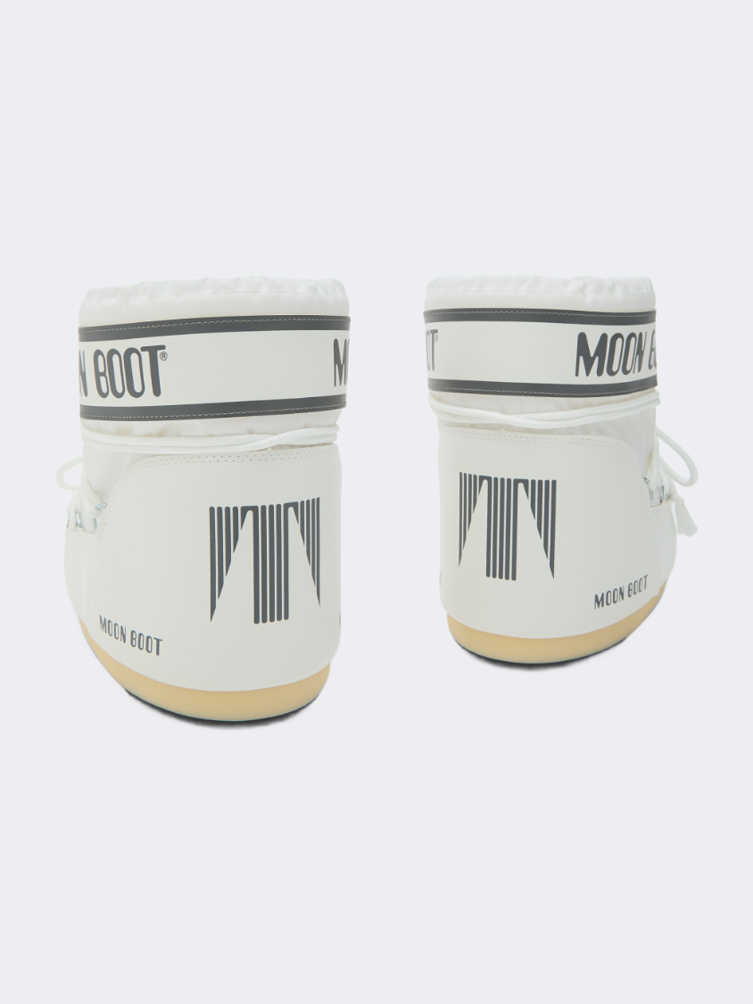 Moonboot Low Nylon Unisex After Ski Boot White Mono