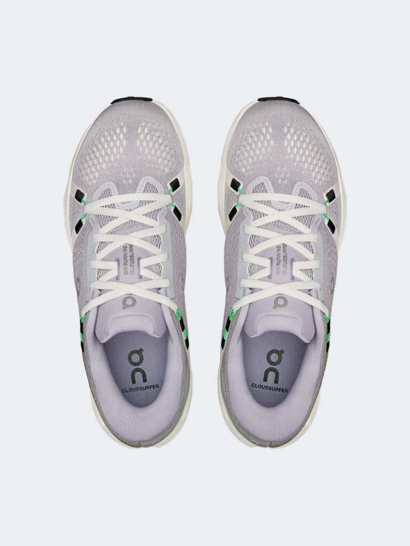On Cloudsurfer 2 Women Running Shoes Lilac/Ivory