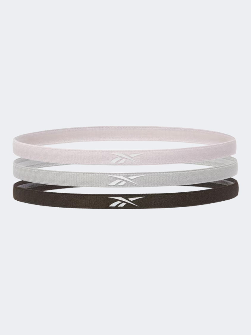 Reebok Accessories Hair Unisex Fitness Band Pink/Grey/Black