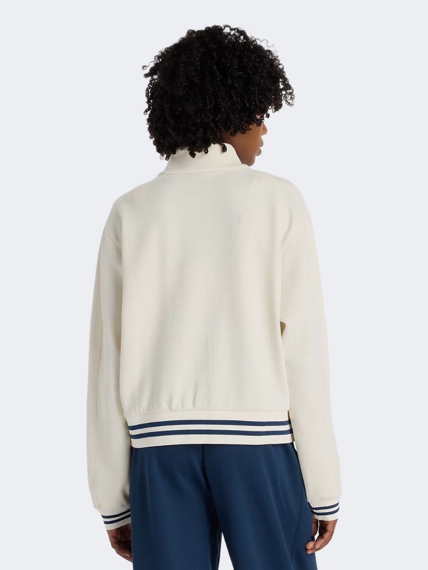 New Balance Post Season Pique Women Lifestyle Track Top Permafrost