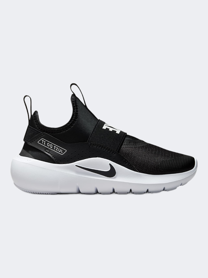 Nike Flex Runner 4 Ps-Boys Running Shoes Black/White
