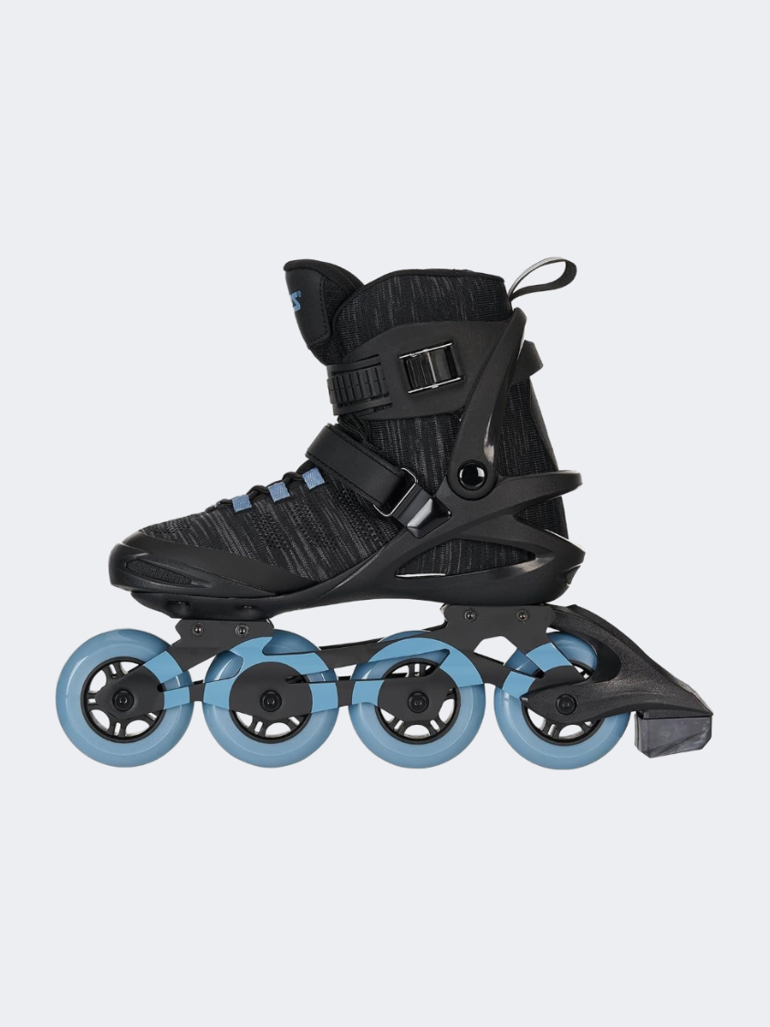 Roces Warp Thread Tif Unisex In Line Sk Roller Skates Black/Air Blue