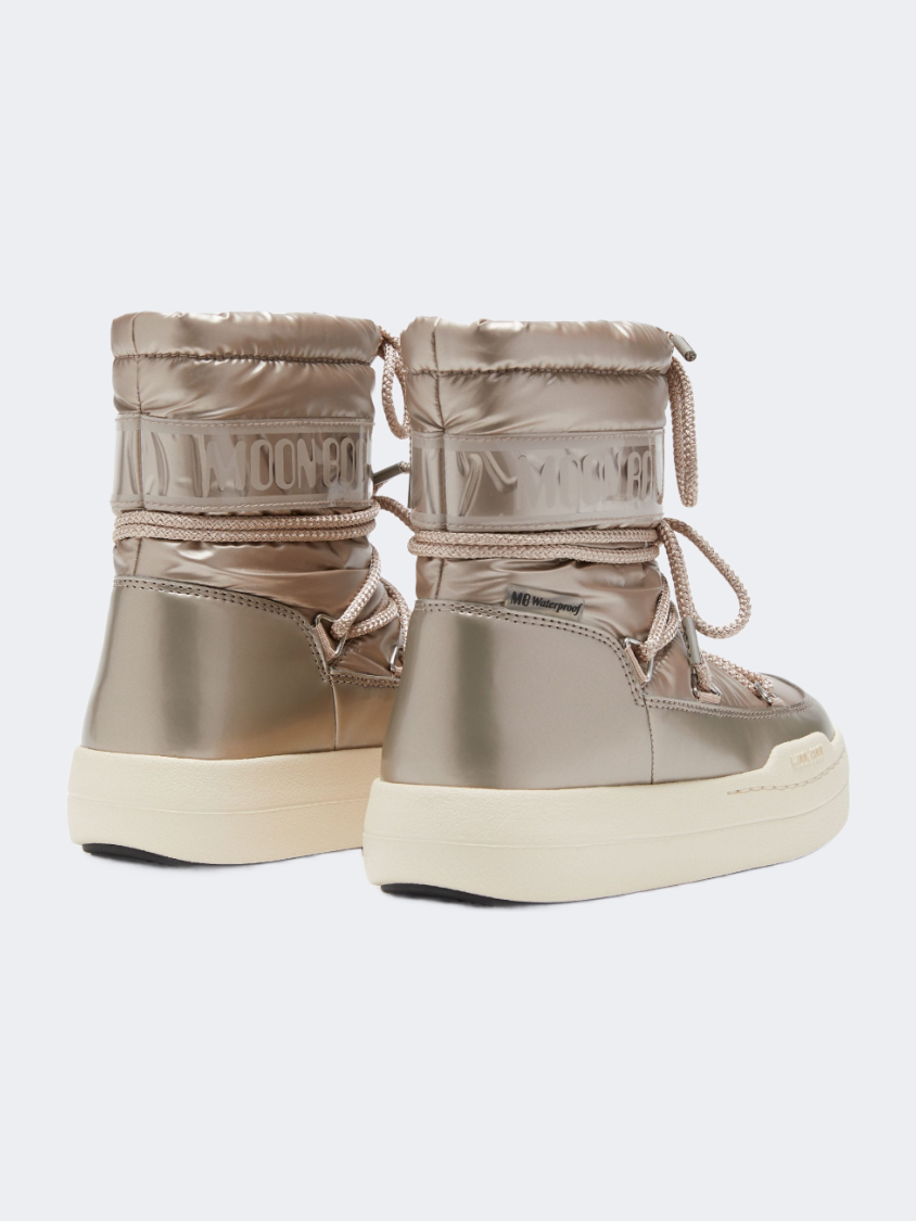 Moonboot Junior Park Kids After Ski Boot Rose Gold