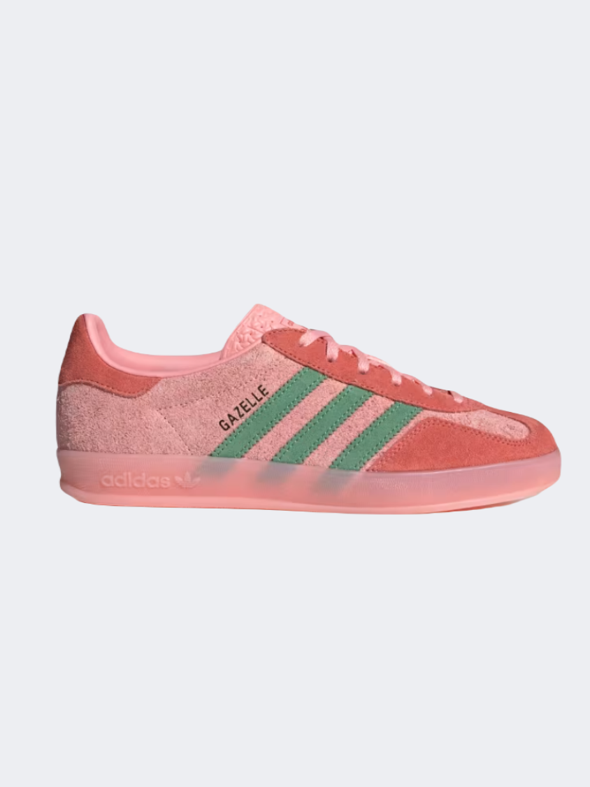 Adidas Gazelle Indoor Women Original Shoes Pink Spark/Green – MikeSport  Lebanon