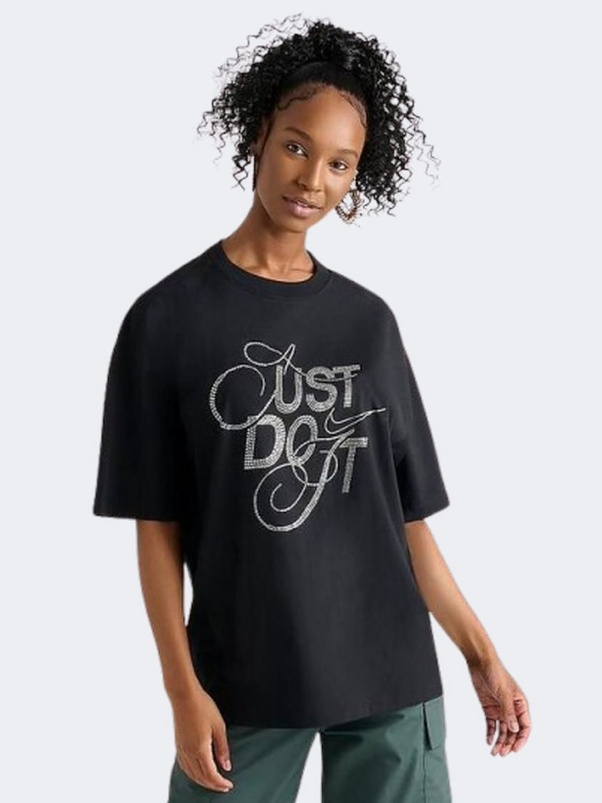 Nike Sportswear Dance Oversized Women Lifestyle T-Shirt Black