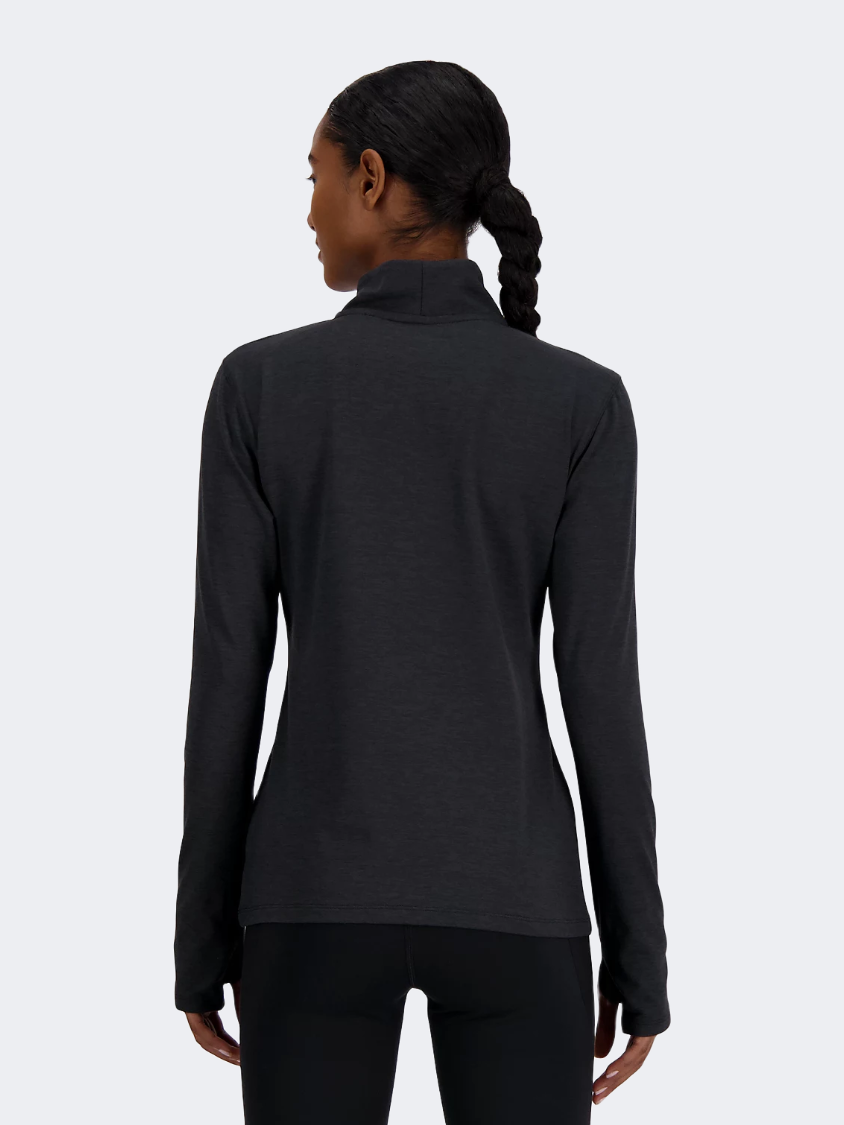 New Balance Sport Essentials Space Dye Jacket Women Performanc Jacket Black Heather