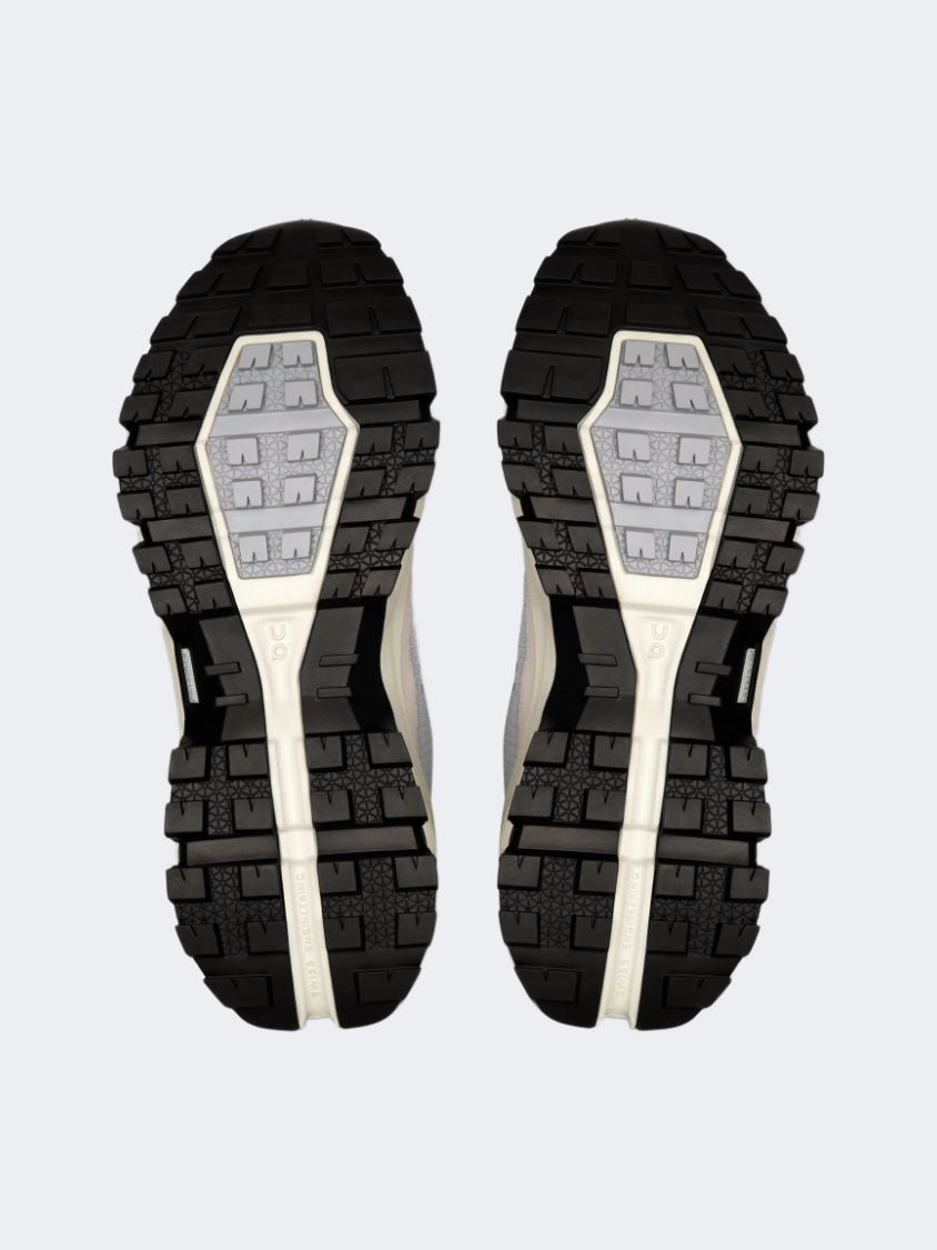 On Cloudrock Mid Wp 1 Women Hiking Shoes Alloy/Ice