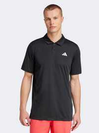 Adidas Club Tennis Men Tennis Polo Short Sleeve Black