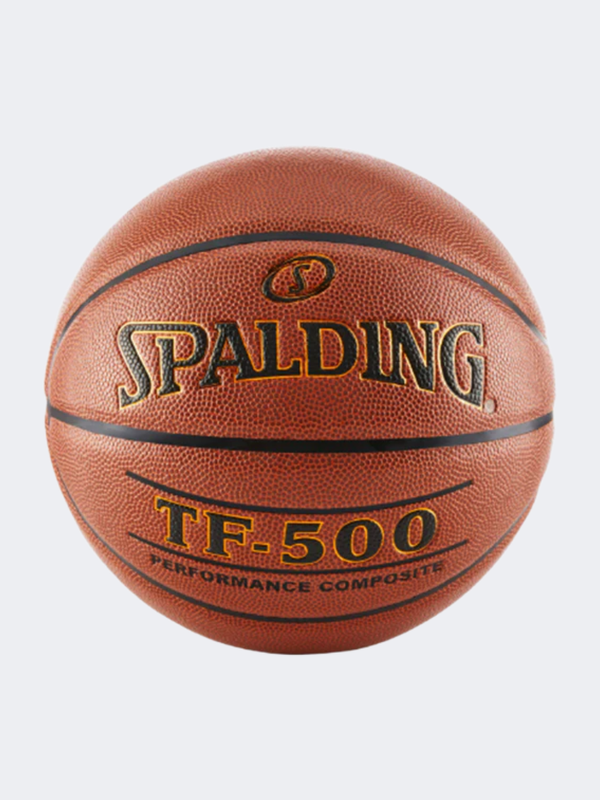 Pallacanestro Spalding Euroleague TF-500 - Taglia 7, Arancione, Pelle Composita - Foto 8