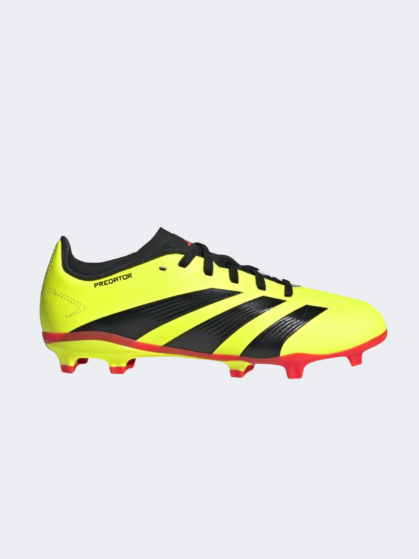 Adidas Predator League Kids Football Shoes Yellow Black Red MikeSport Lebanon