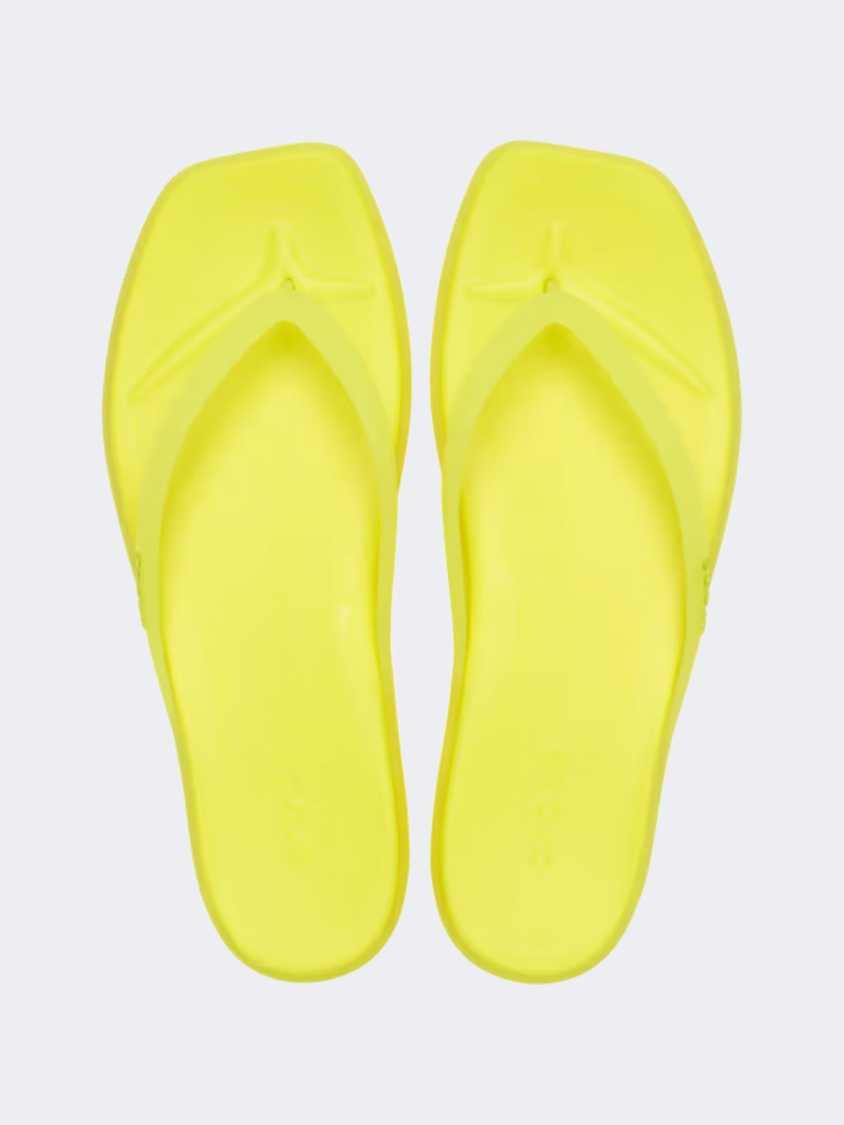 Crocs Miami Frosted Women Lifestyle Slippers Lemon