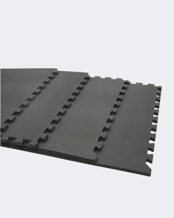 Reebok Accessories Fitness Ramt-10029 Floor Guards(Pack Of 4) Black Mats