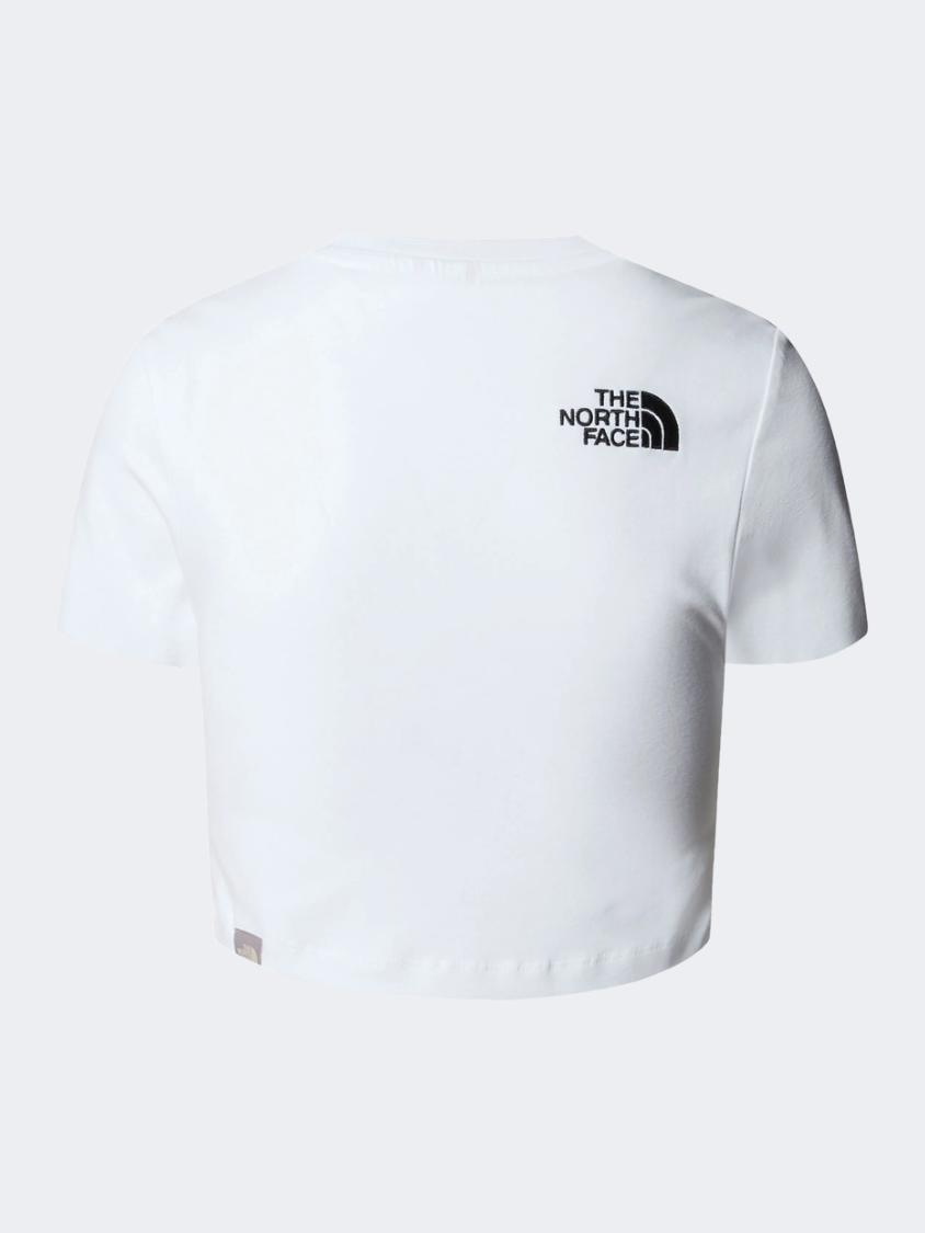 The North Face Essential Cropped Slim Women Lifestyle T-Shirt White