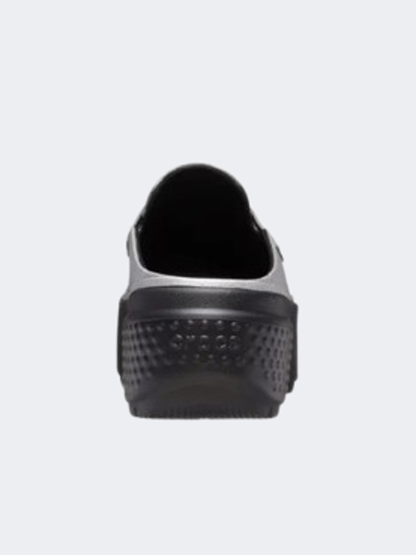 Crocs Stomp Metallic Loafer Women lifestyle Slippers Silver/Black