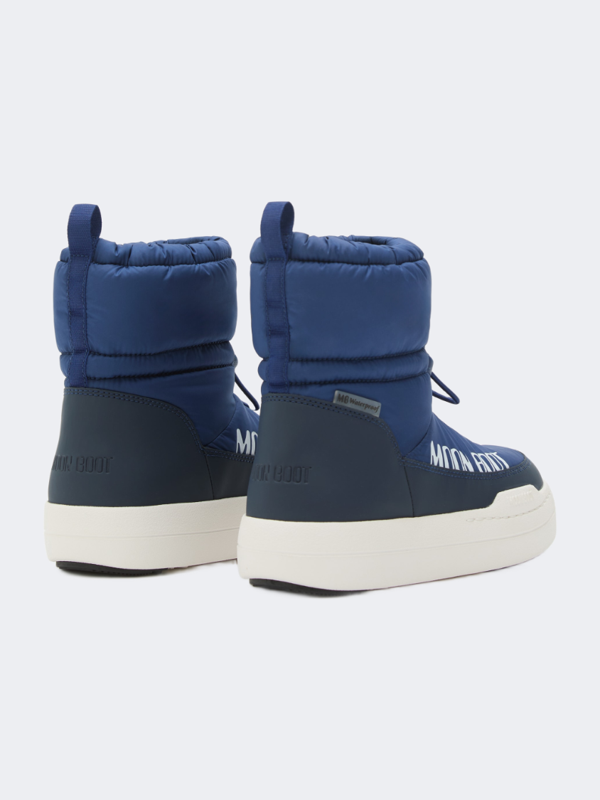 Moonboot Junior Park Tube Mid Kids After Ski Boot Blue Navy