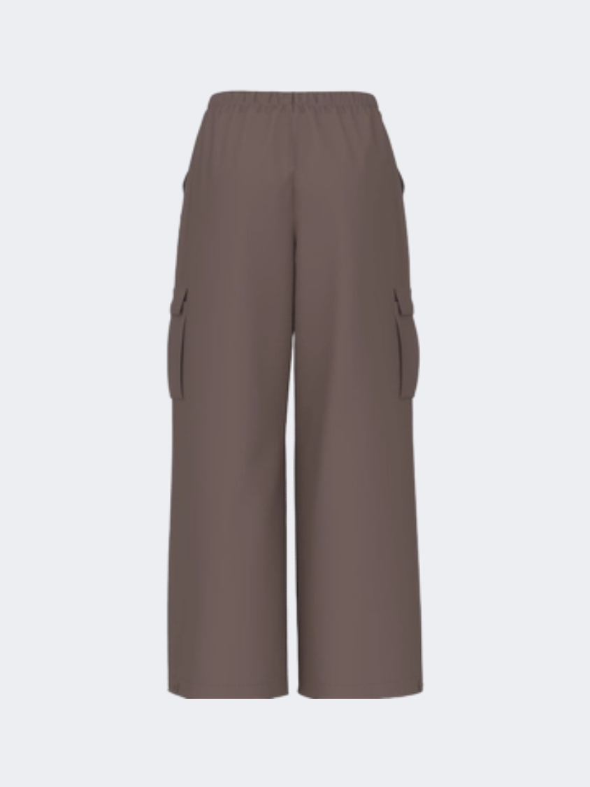 New Balance Woven Cargo Women Lifestyle Pant Earth Shadow