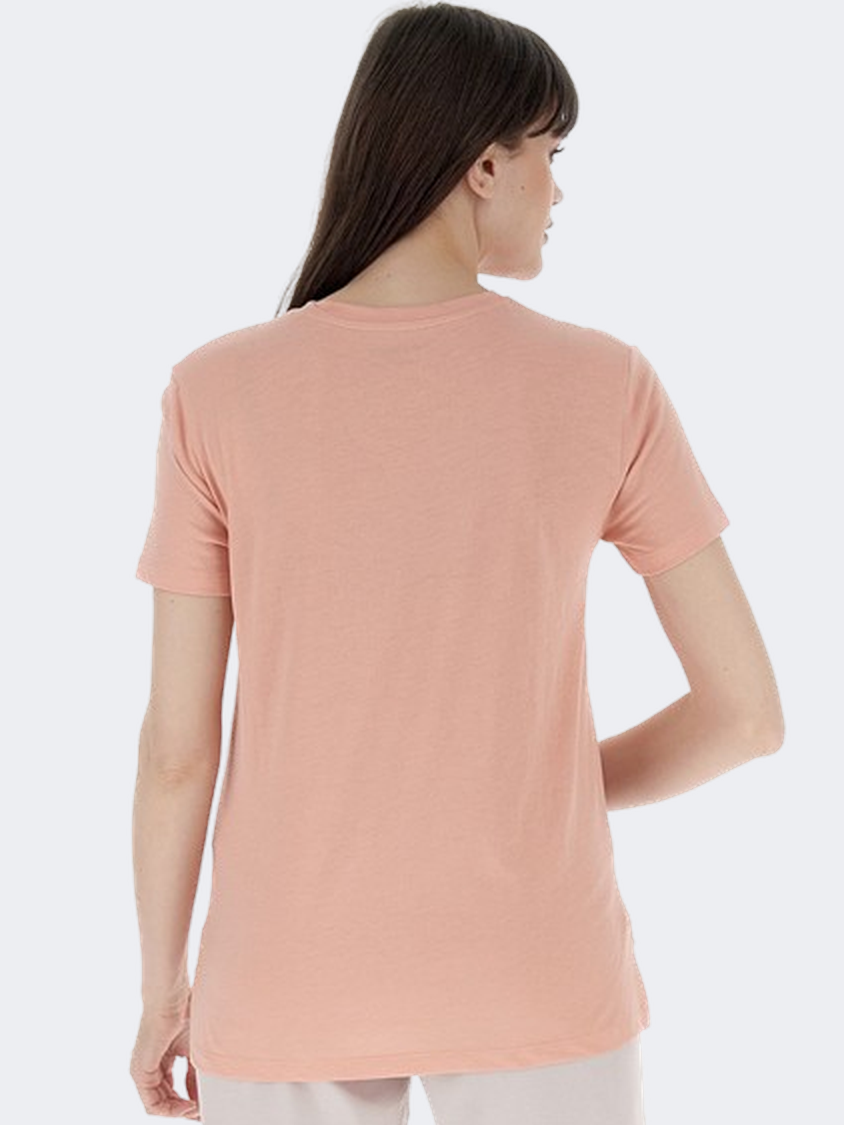 Lotto Smart You Women Lifestyle T-Shirt Coral Pink