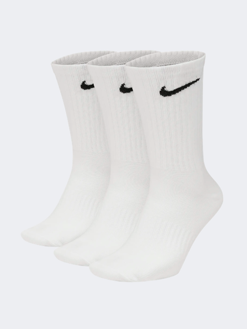 Nike Everyday Ltwt Crew Unisex Lifestyle Sock White/Black - Main Image