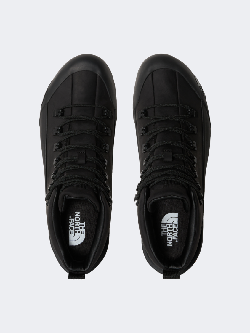 The North Face Glenclyffe Mid Leather Goretex Men Lifestyle Shoes Black