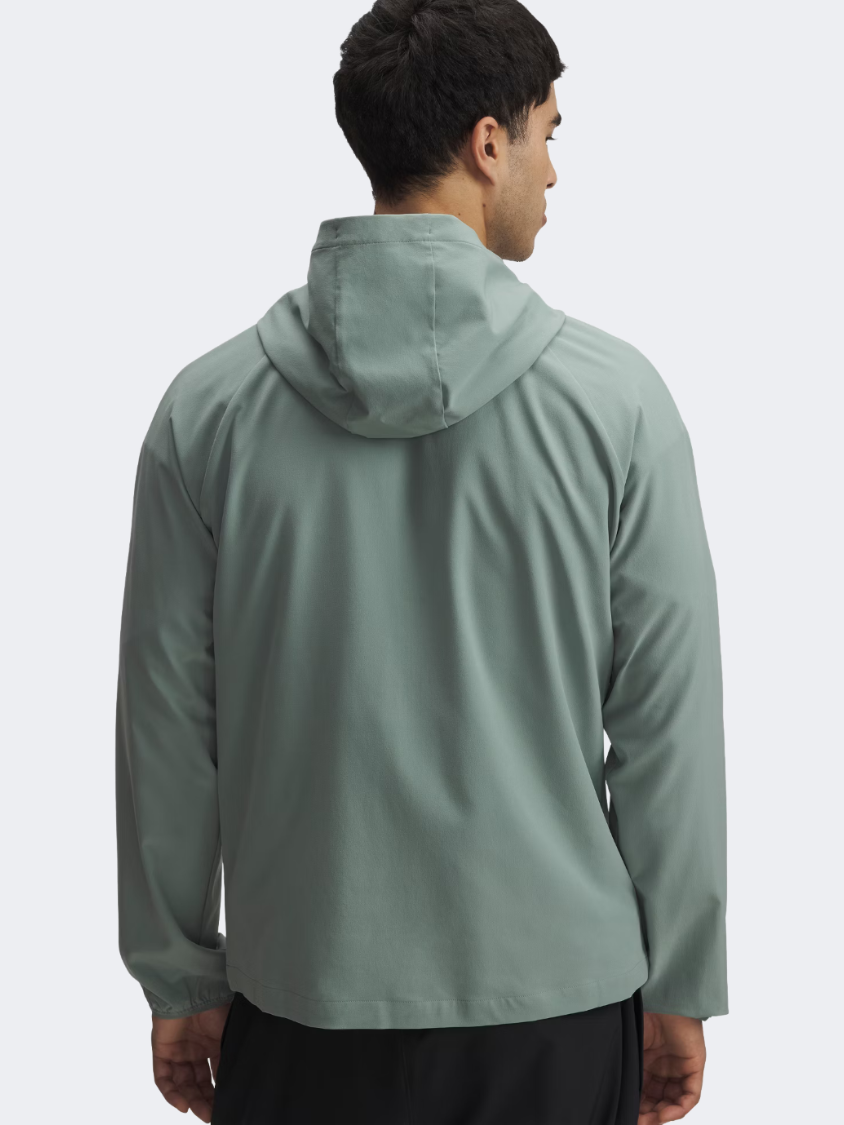 Under Armour Stretch Woven Men Lifestyle Jacket Silica Green