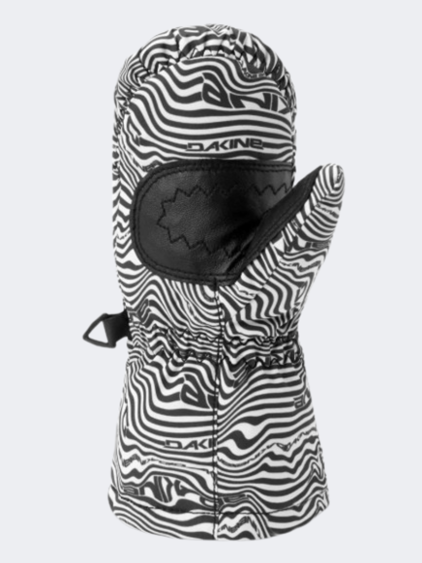 Dakine Brat T2 Kids Skiing Gloves Waves/Black/White