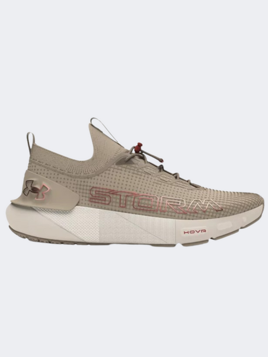 Under Armour Hovr Phantom 3 Se Storm Men Lifestyle Shoes Taupe/White/Red