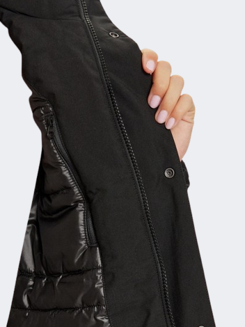 The North Face Padded 2 In 1 Convertible Women Lifestyle Jacket Black