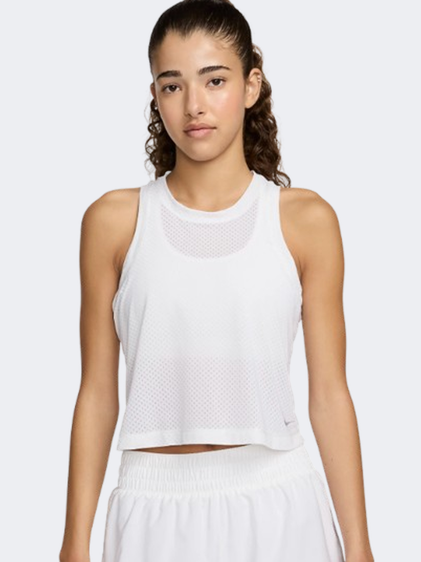 Nike One Classic Breathe Df Women Training Tank White Black MikeSport Lebanon