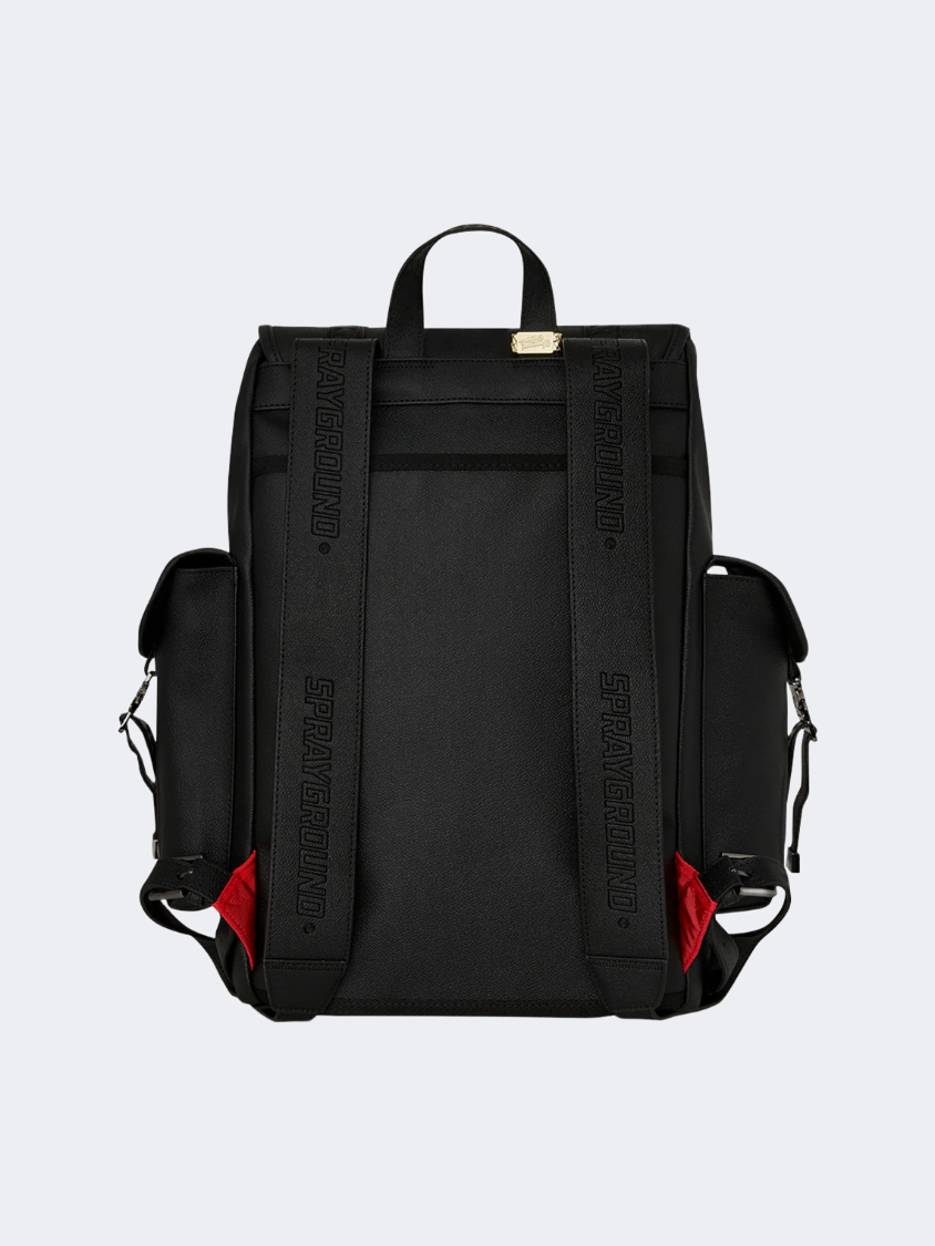 Spray Ground Dose Of Check Deux Monte Carlo Unisex Lifestyle Backpack Black