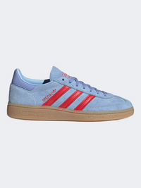 Adidas Handball Spezial Women Originals Shoes Glow Blue/Red