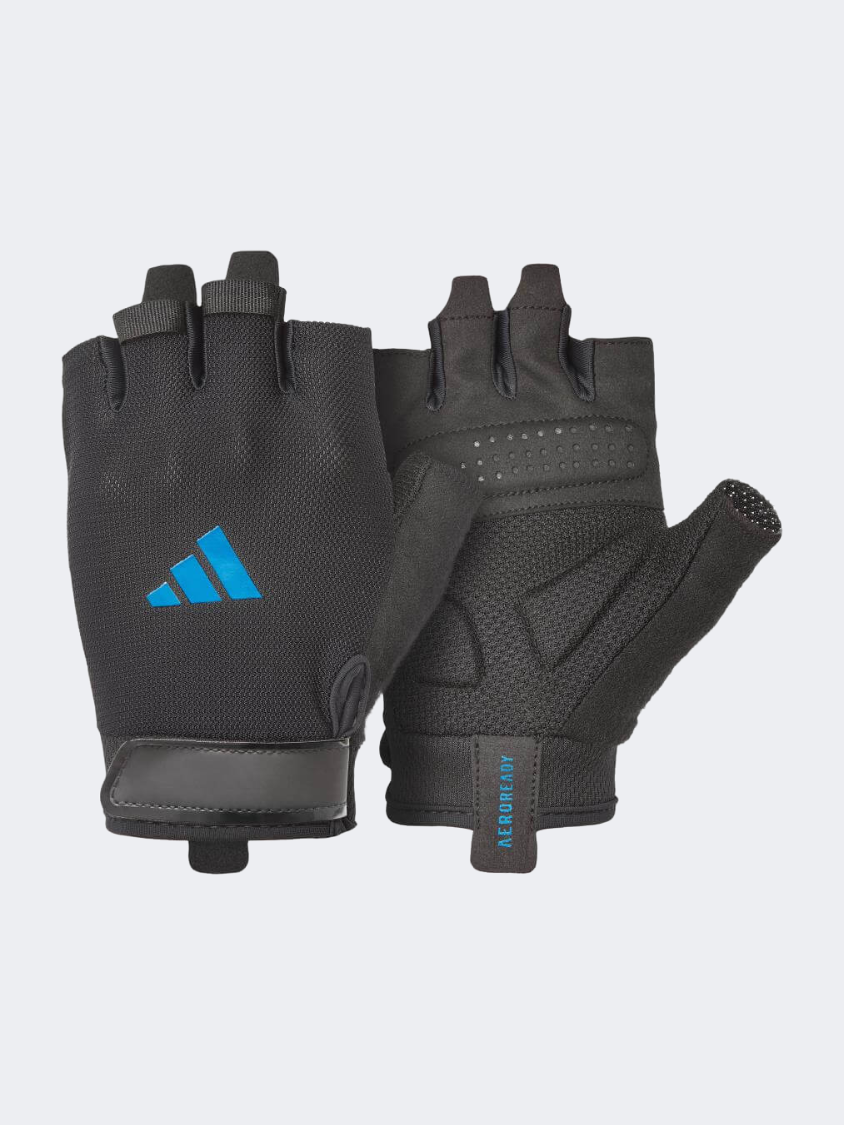Adidas Accessories Essential Training Unisex Fitness Gloves Blue