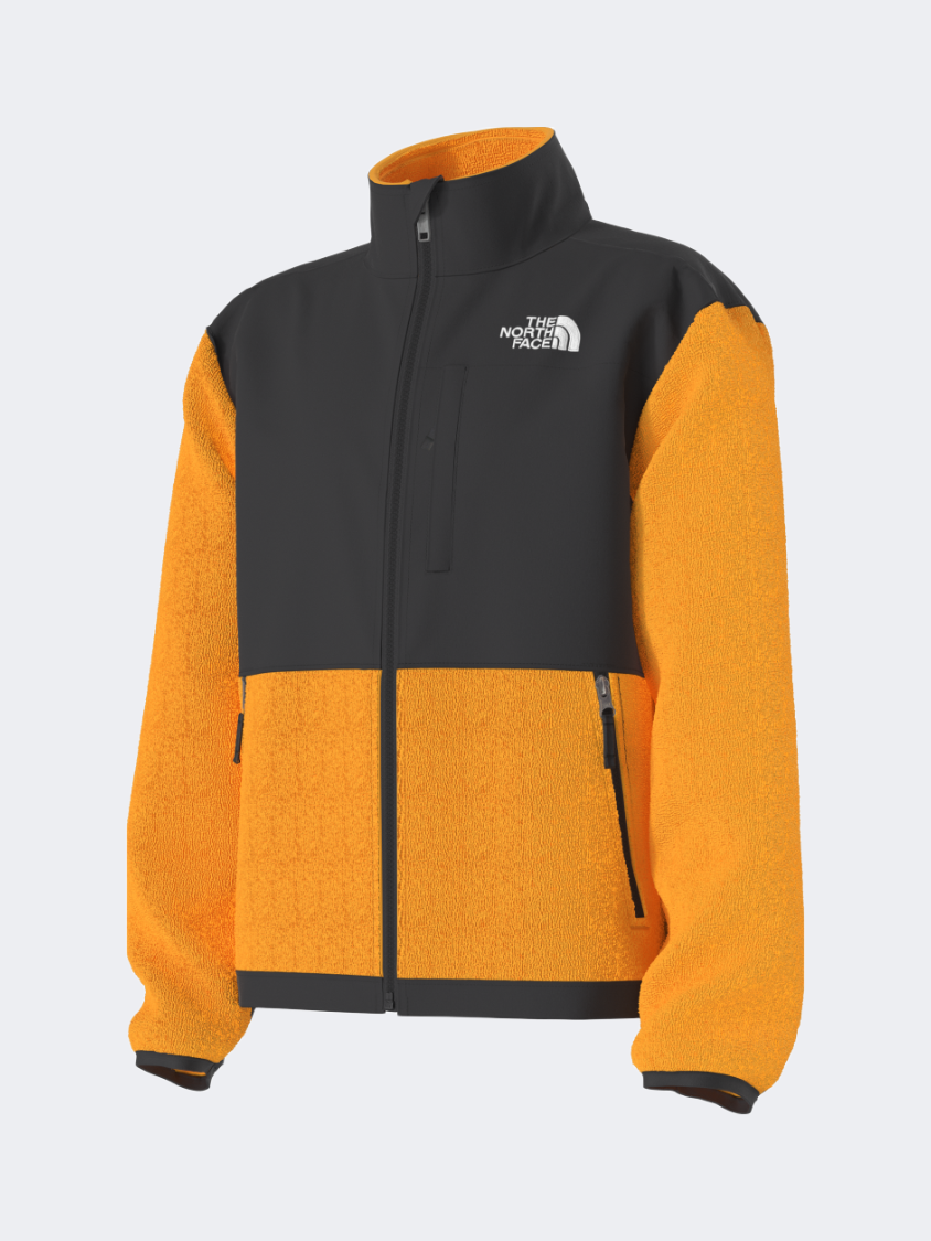 The North Face Teen Denali Boys Hiking Jacket Summit Gold