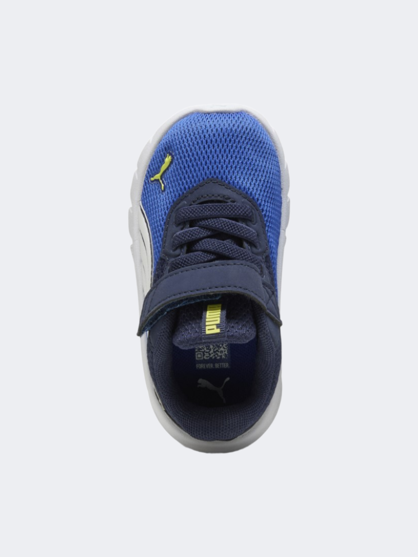 Puma Flexfocus Modern Ac Plus Infant Boys Running Sneakers Blue/White/Navy