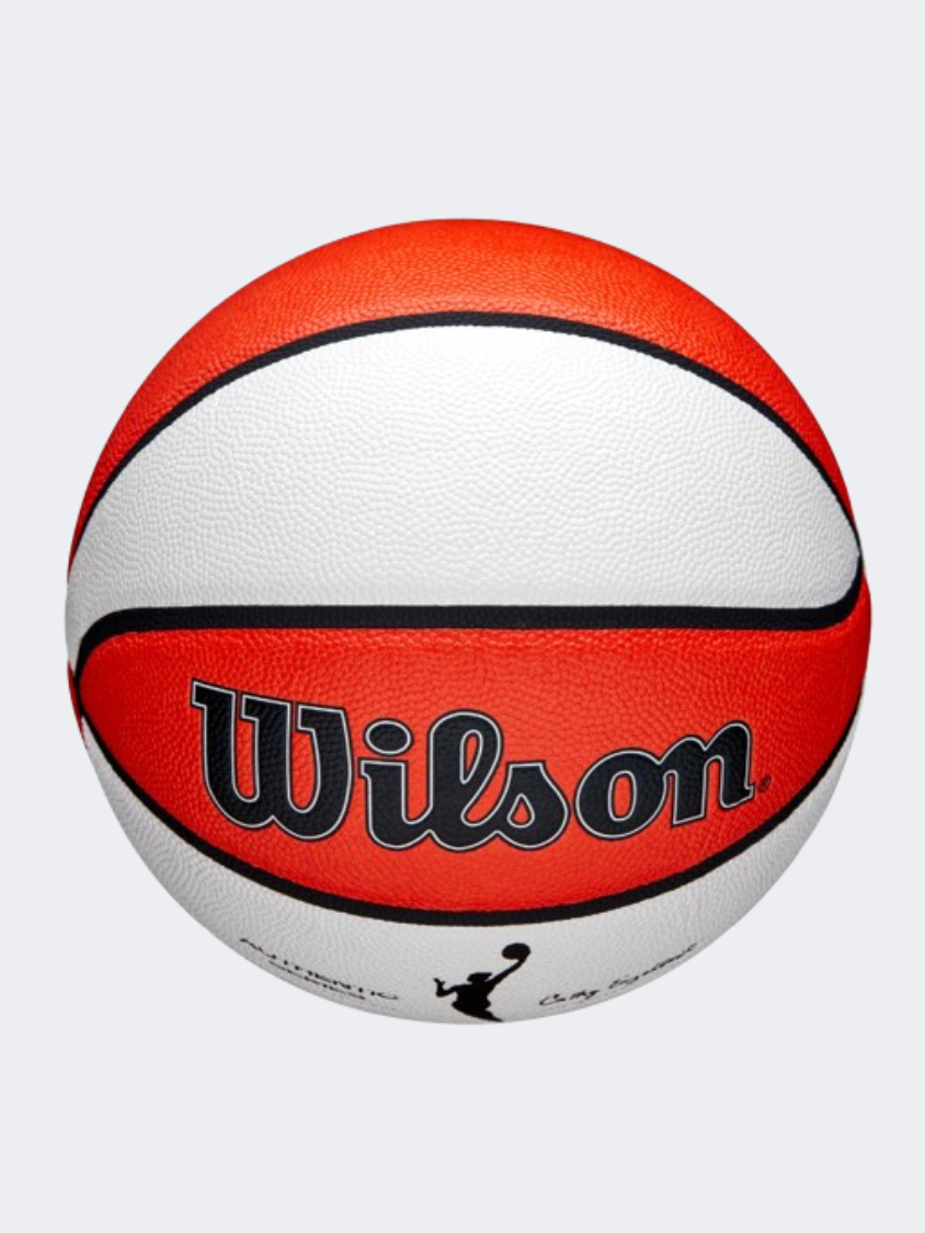 Wilson Wnba Authentic Indoor Outdoor Women Basketball Ball White/Orange