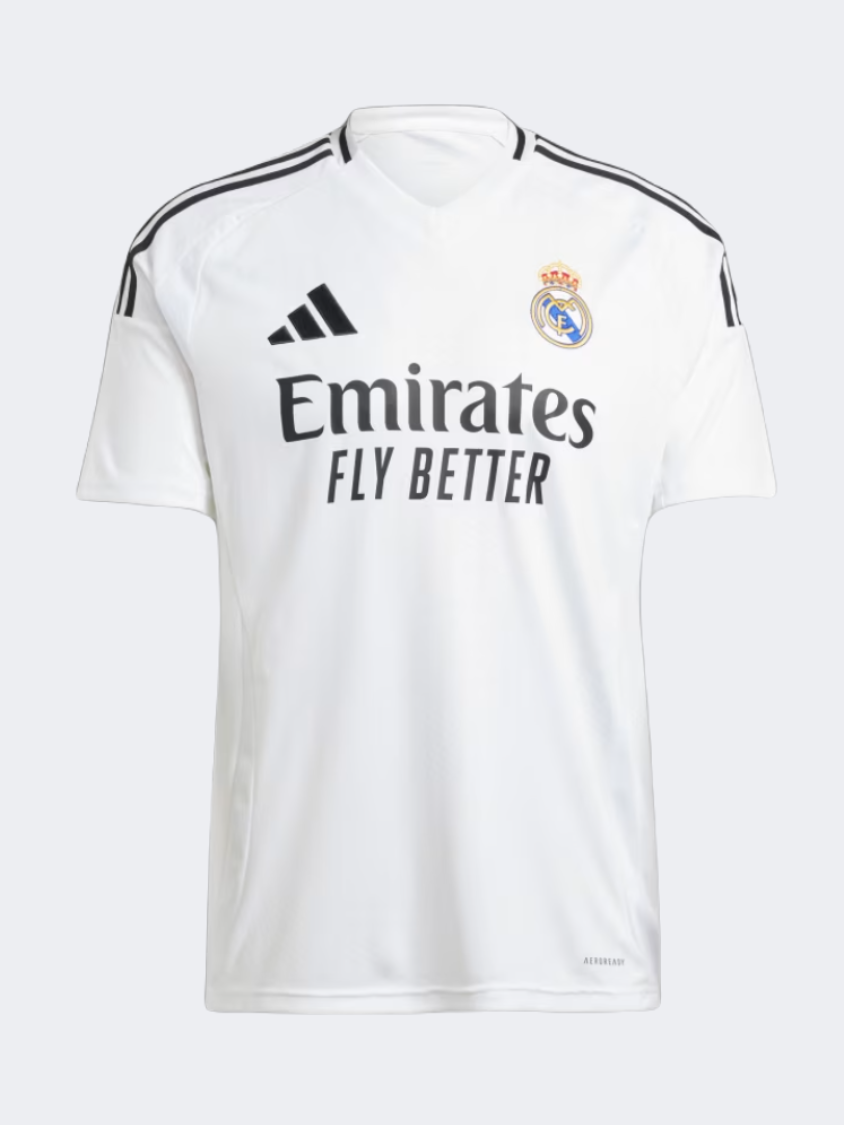 Adidas Real Madrid Home Men Football T-Shirt White/Black