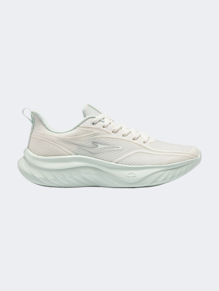 Erke Women Running Shoes White/Icy Green