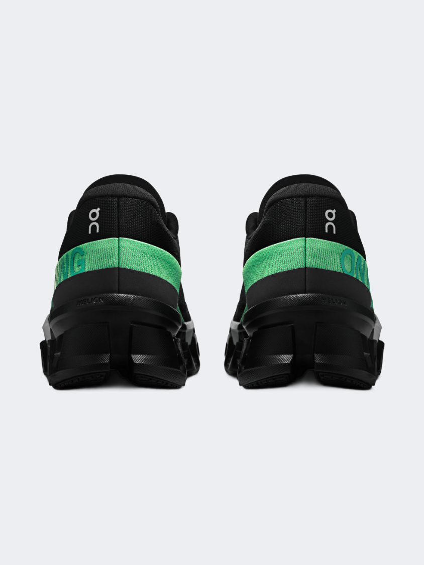 On Cloudmonster 2 Men Running Shoes Black/Glacier